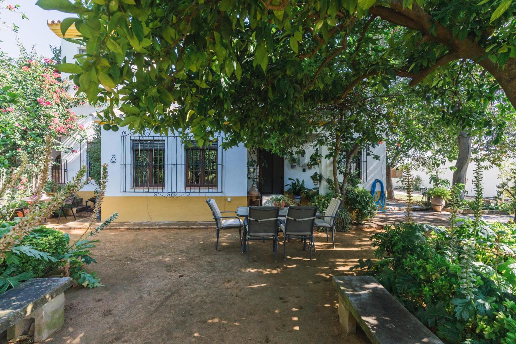 Villa Casa El Jardin Espartinas Esterno foto